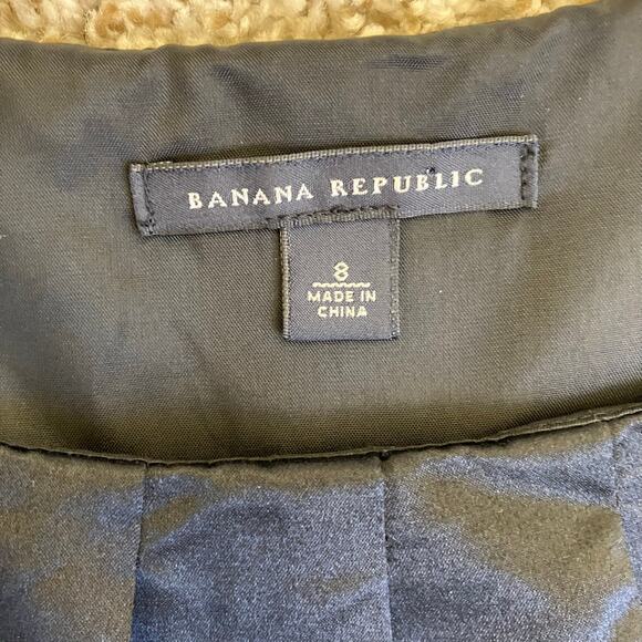 Banana Republic Y2K Sexy Little Black Dress Babydoll Bodice Silk Blend Fitted - Picture 13 of 16